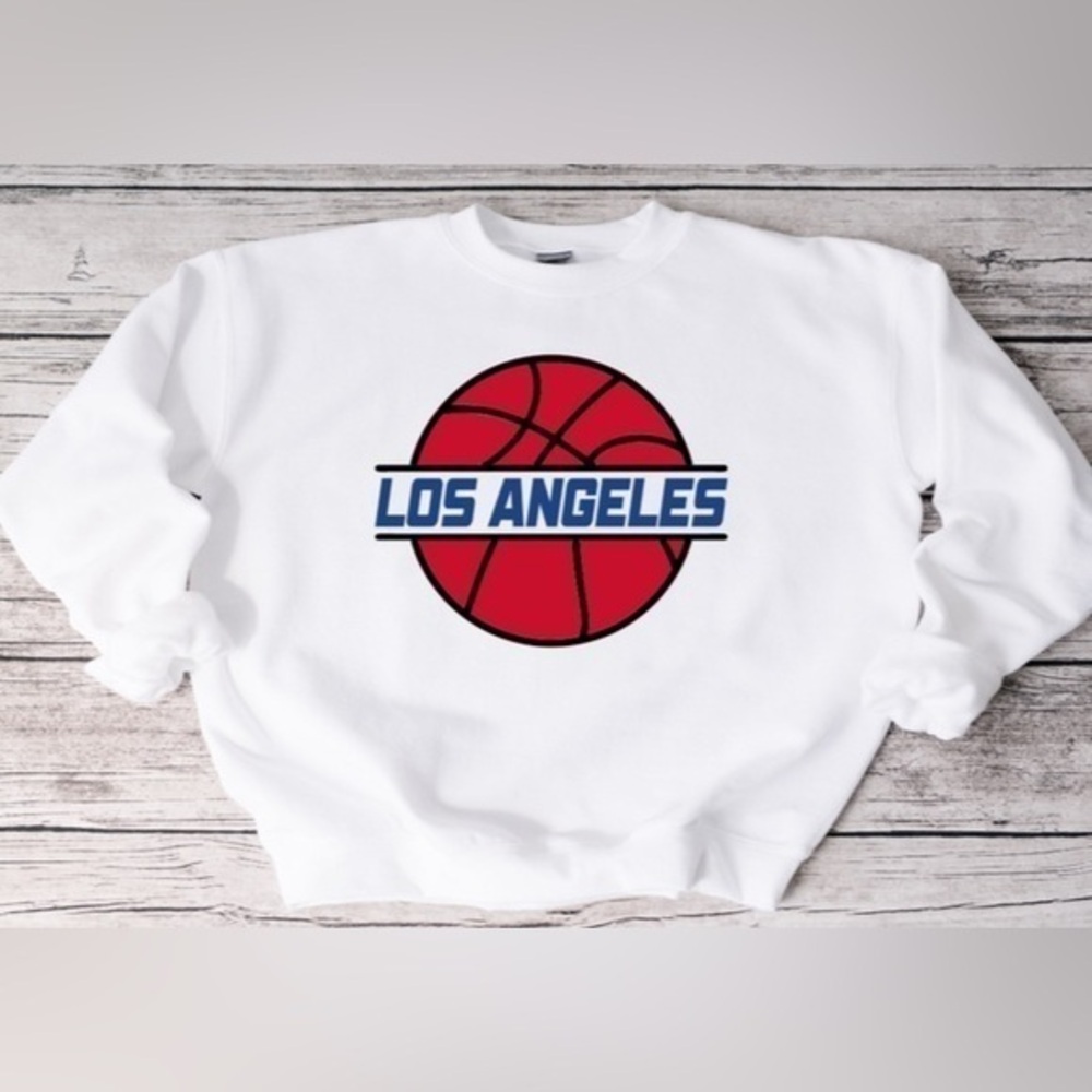 Los Angeles Clippers Basketball Crewneck